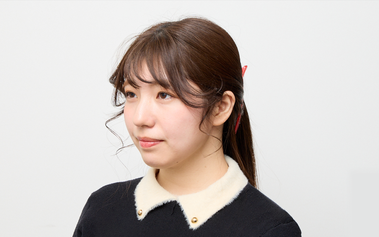 エラ張りさんにおすすめのヘアアレンジ-Step1