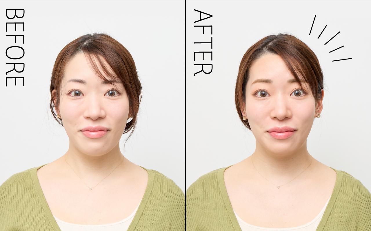 面長さん向けメイクのポイント-AB