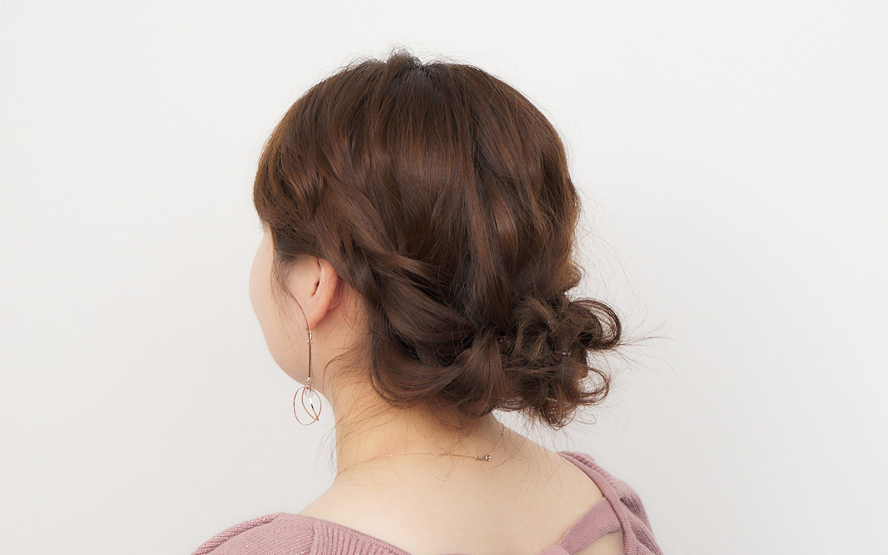 ミディアムヘア向けアレンジadvancedFinish