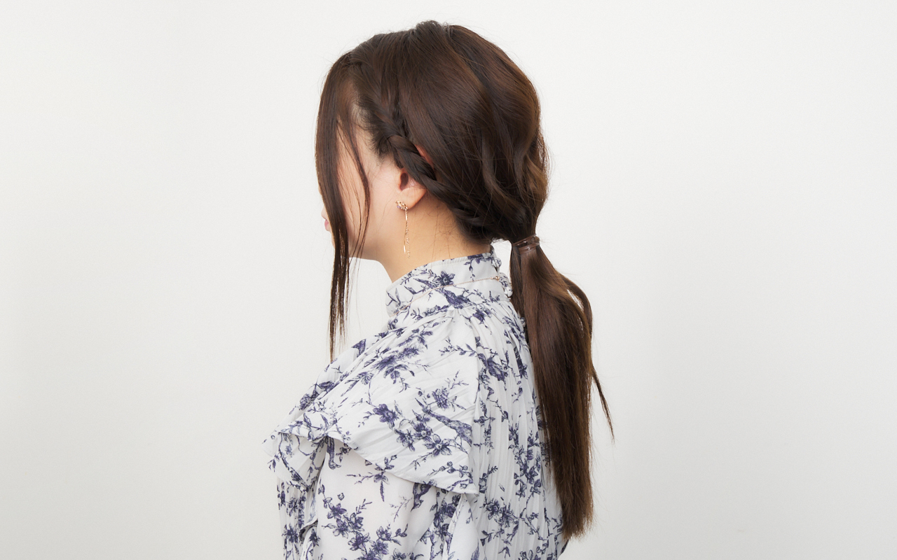 ロングヘア向けアレンジadvancedStep6