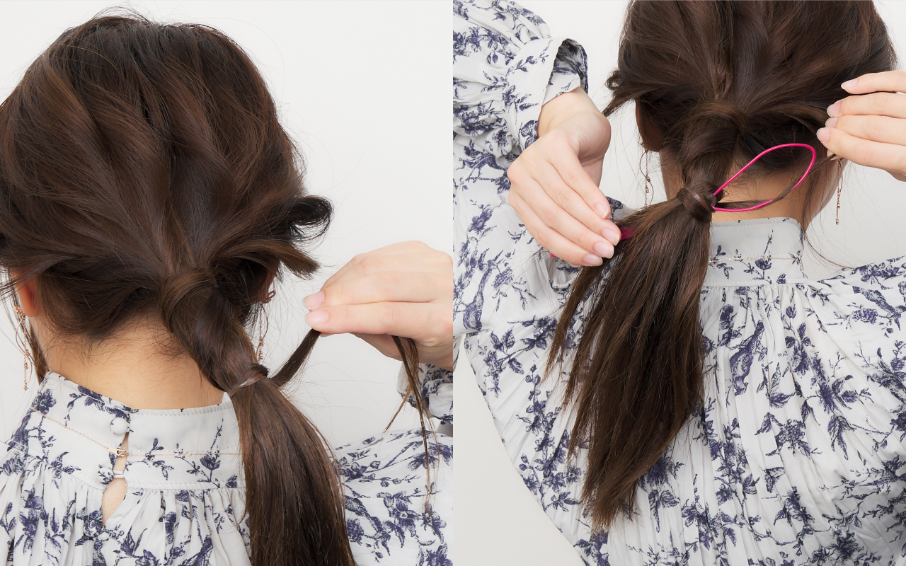 ロングヘア向けアレンジadvancedStep11