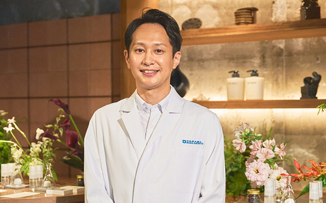 タカラベルモント化粧品研究開発担当 源嶋龍太郎