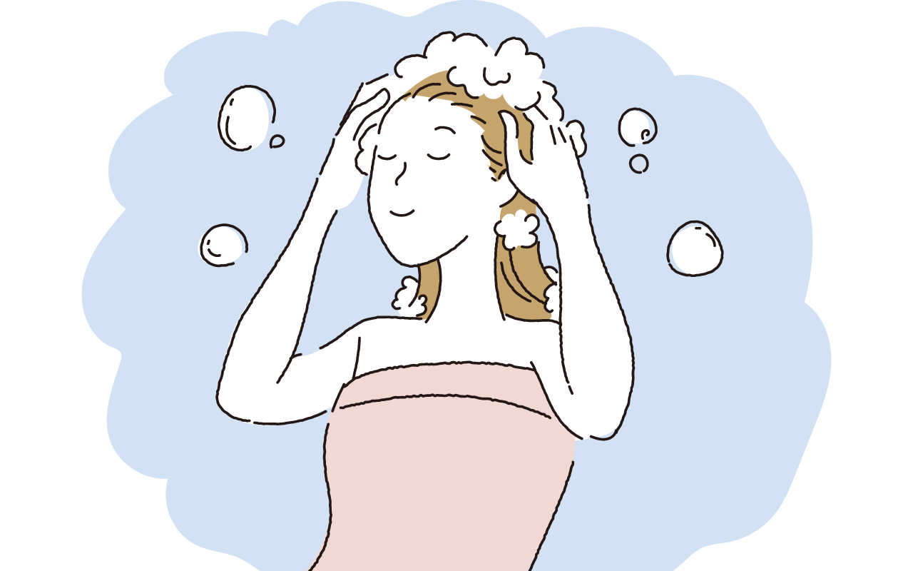 シャンプーは一日に何回するべき？