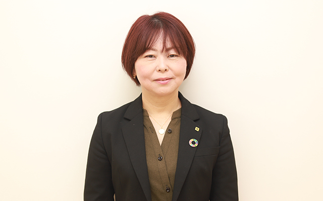 タカラベルモント 化粧品製品企画担当　松野 和子