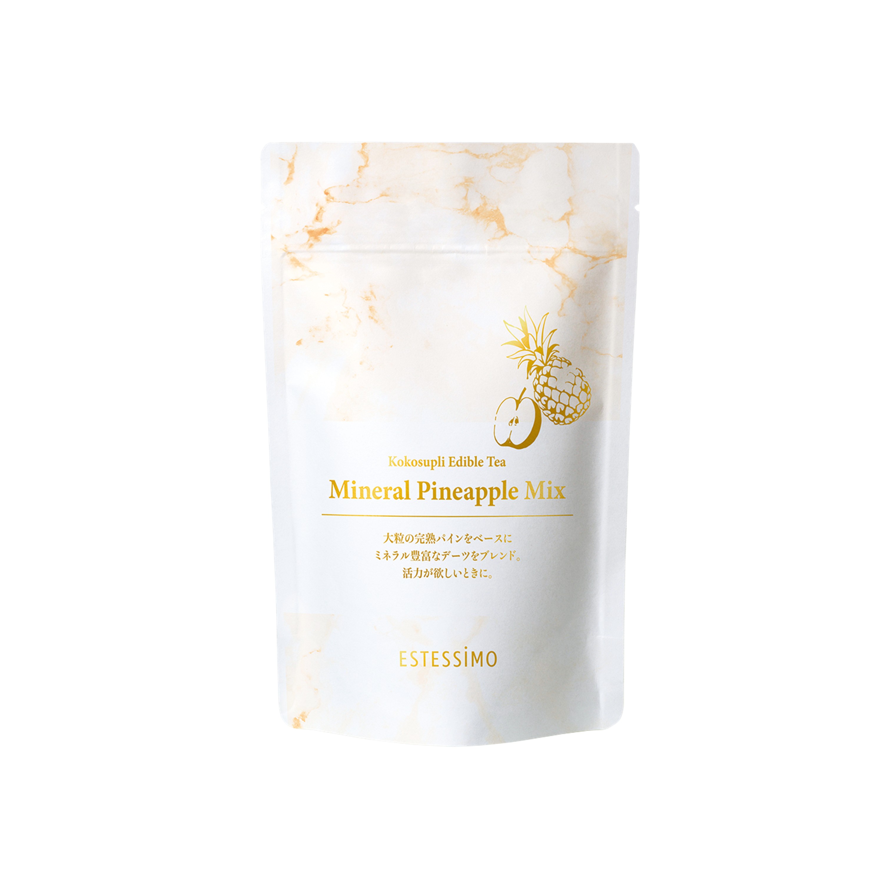 エステシモ ココサート ココサプリ エディブルティー ミネラルパイナップル ミックス 60g