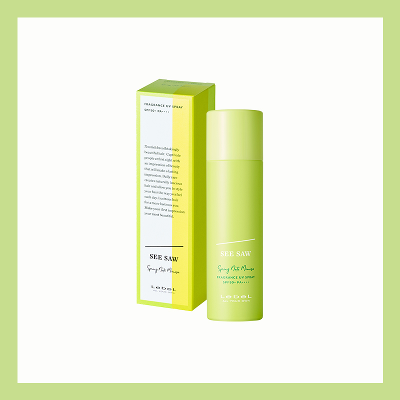 SEE/SAW フレグランスUVスプレー スプリングノートミモザ